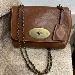 Mulberry Lily Bag in Natural Veg Tan Leather